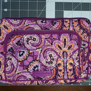 Vera Bradley Iconic RFID Little Hipster Bag Purple Dream Tapestry